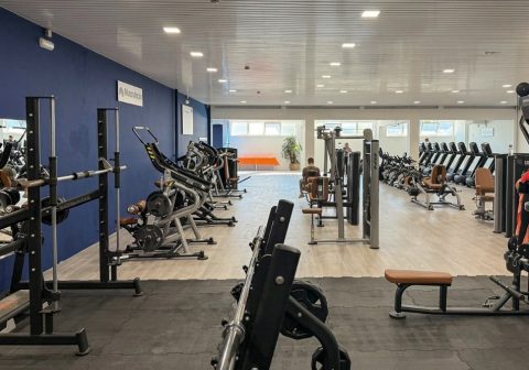 área de musculação do nosso ginásio em agueda