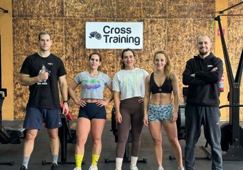 pós treino wod no ginásio l'orange bleue agueda